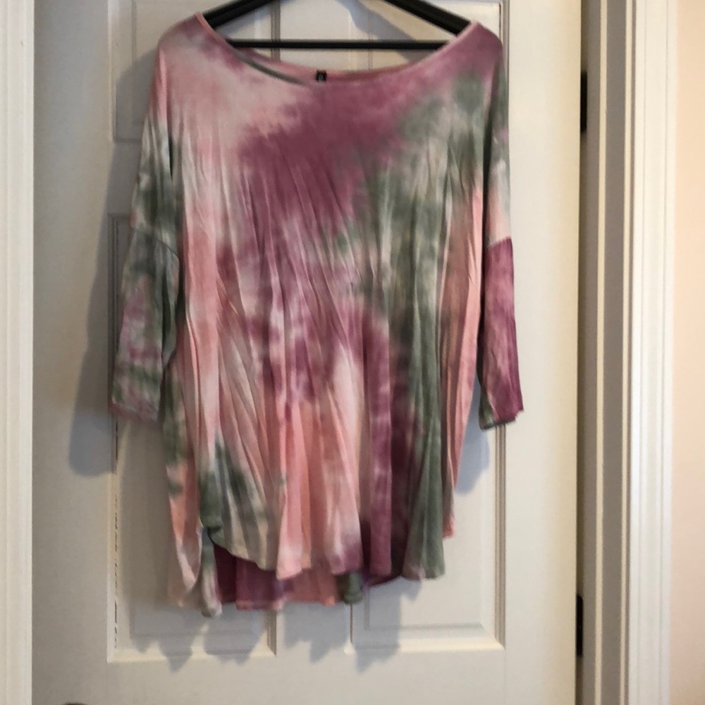 Tie die Tunic Long T-shirt XL
